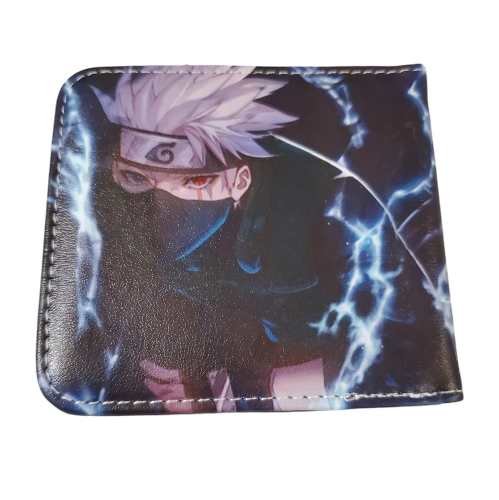 Kakashi‎ Anime Naruto PU Leather Kakashi Hatake Bifold Wallet